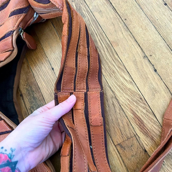 A.P.C. Brown Leather Hobo Bag Vintage - Picture 4 of 9